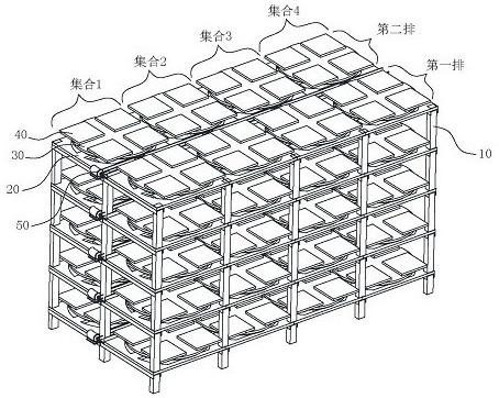 Intelligent three-dimensional warehouse with multi-stage
