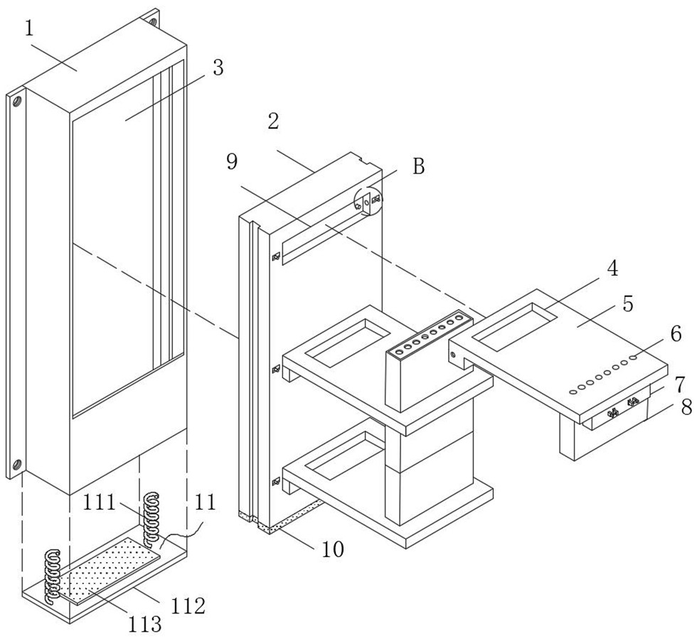 High-voltage direct-current circuit breaker valve tower structure and use method thereof