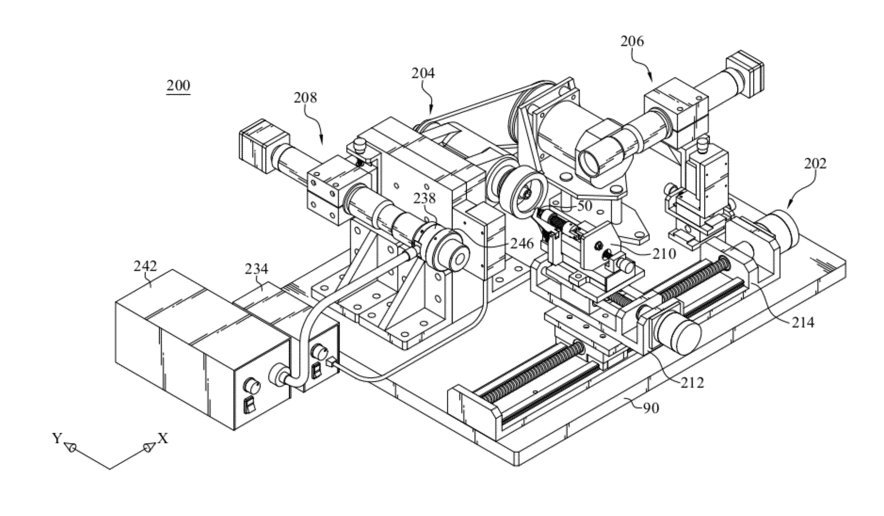 Destructive web thickness measuring system of microdrills and method thereof