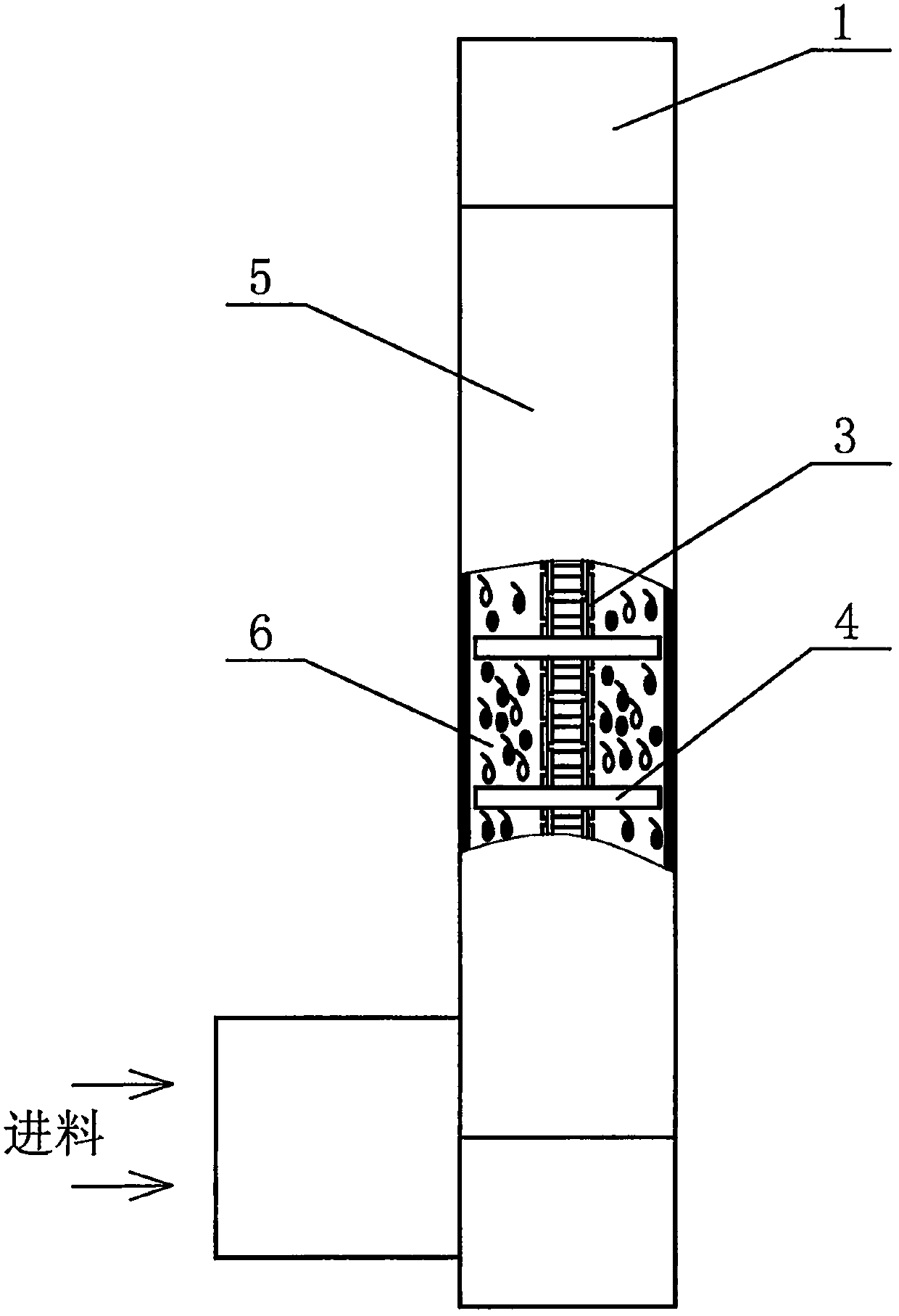 Impurity rethreshing lifting trough