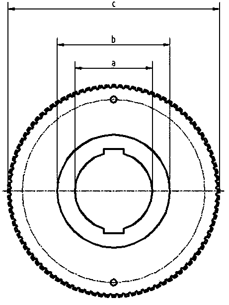 Processing method for nitrided gears