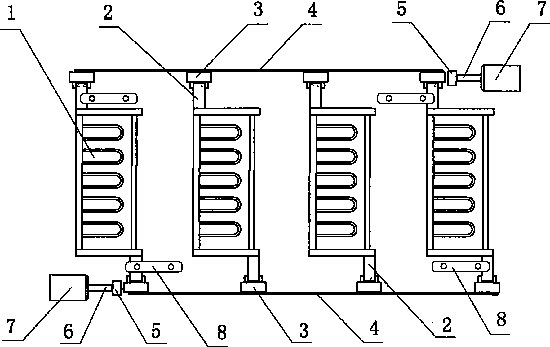 Conveying device for leather shoe setting machine