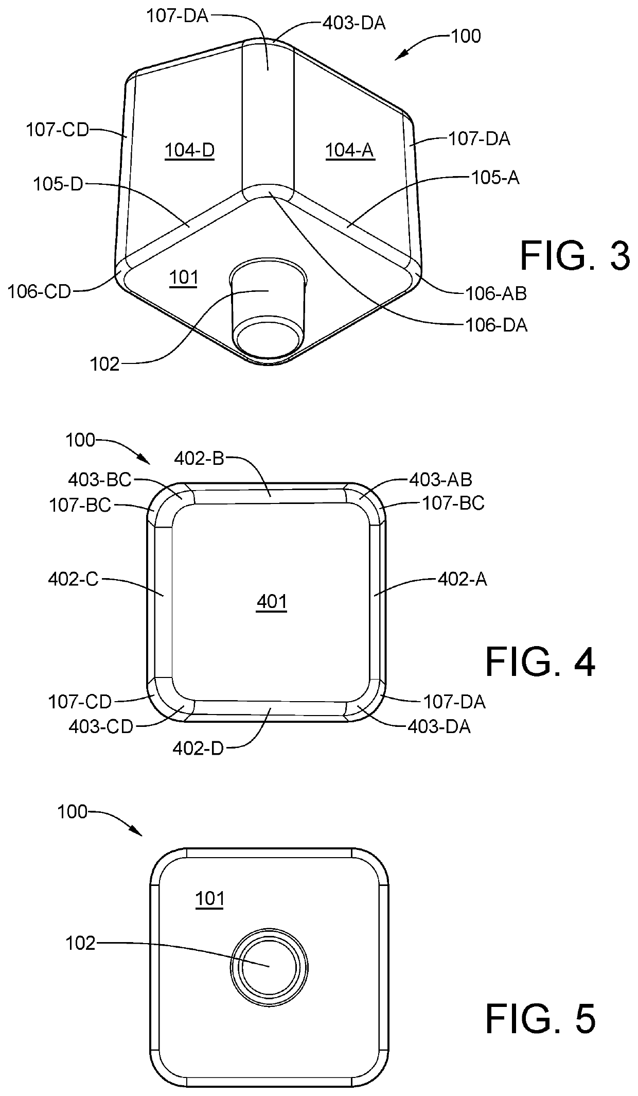 Surface-variable pixilated visual block display system