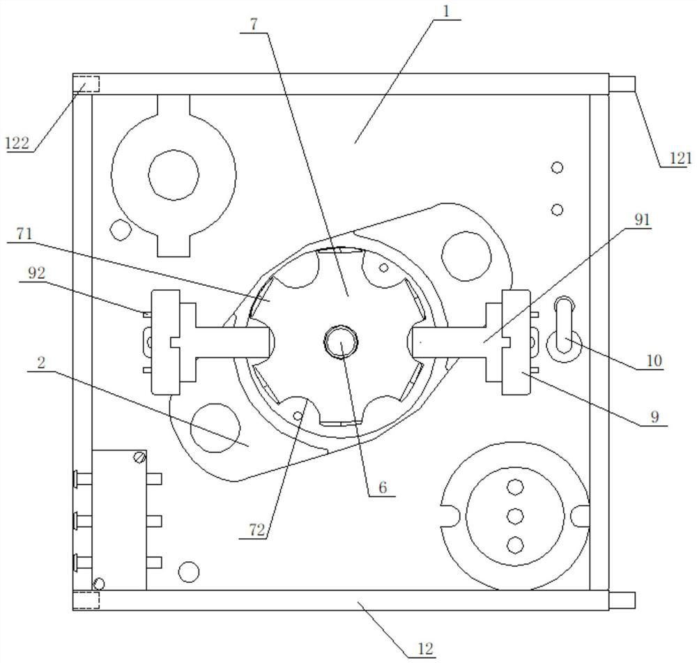 Generator rotor claw pole angle control device