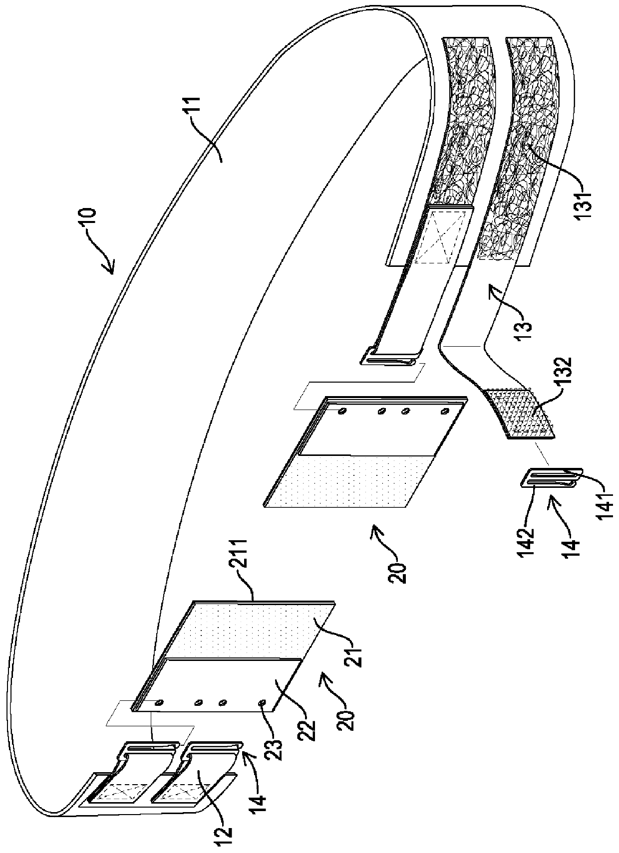 rib support device