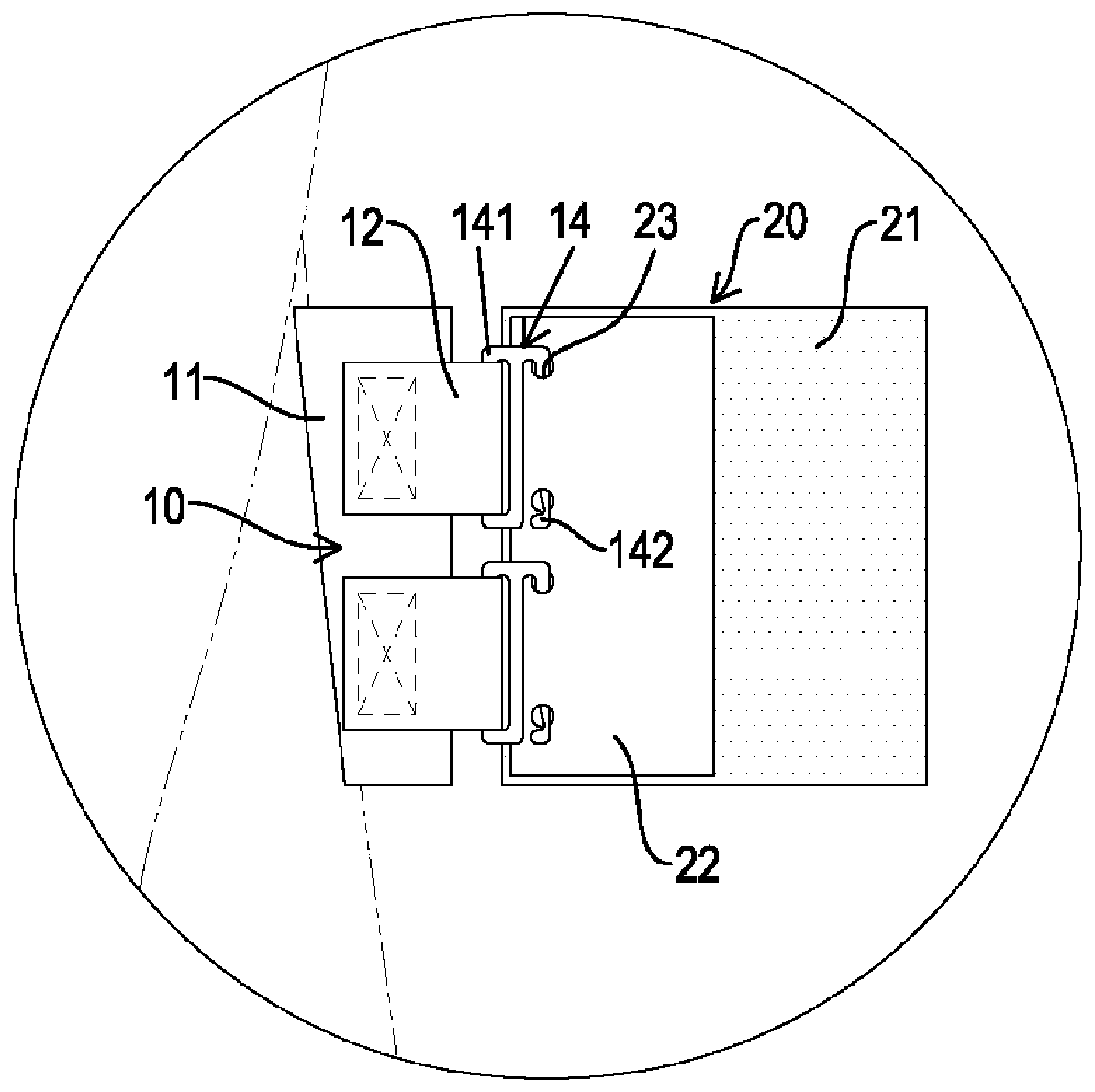 rib support device