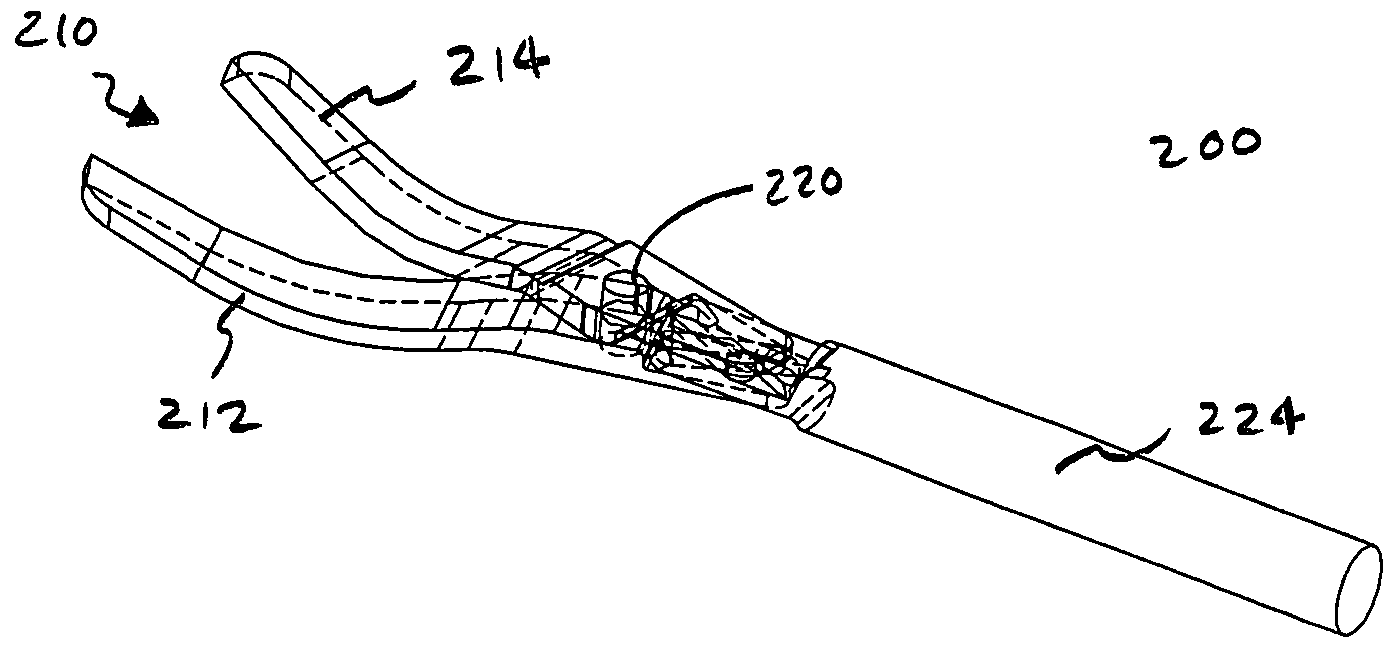 System for actuating a laparoscopic surgical instrument