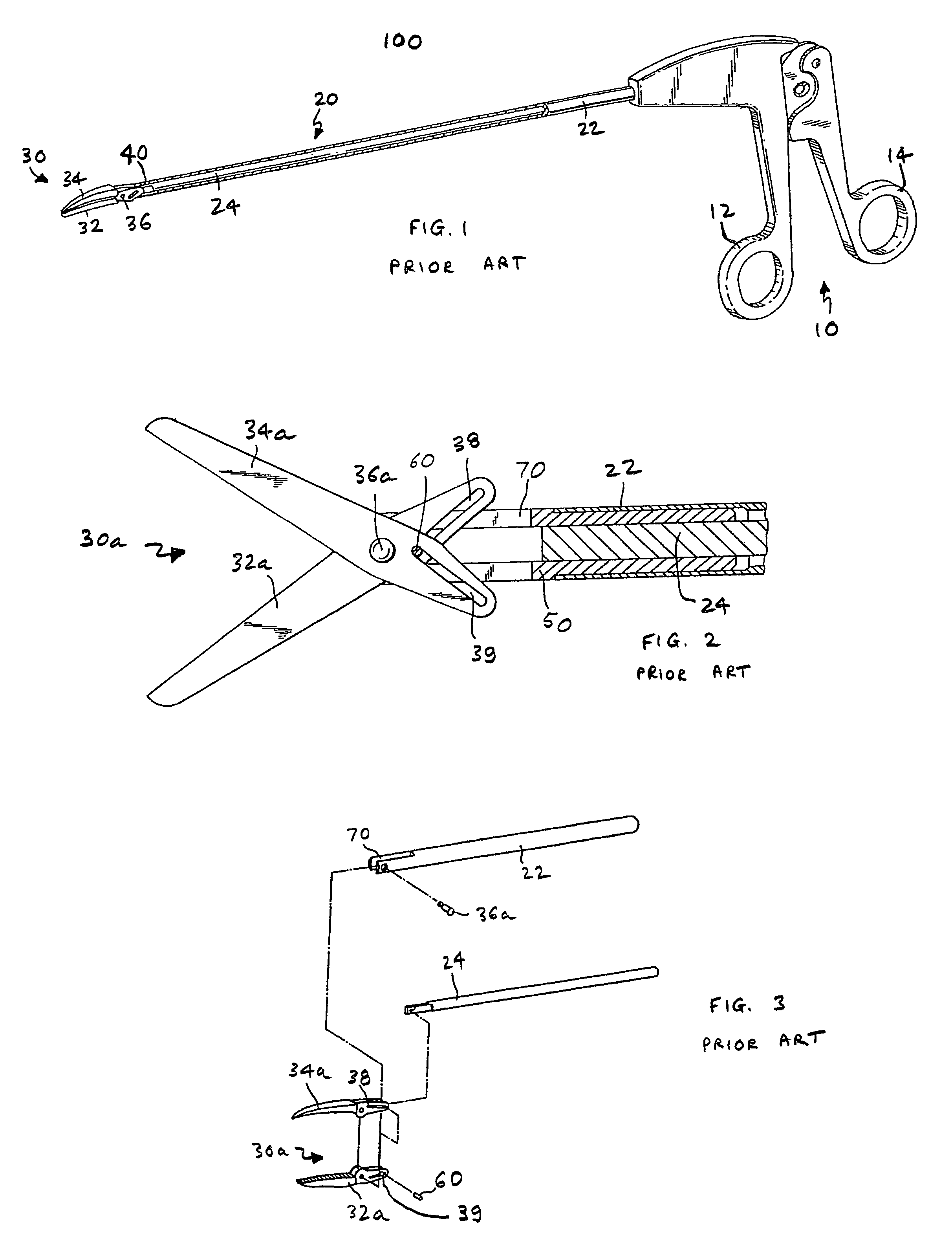 System for actuating a laparoscopic surgical instrument