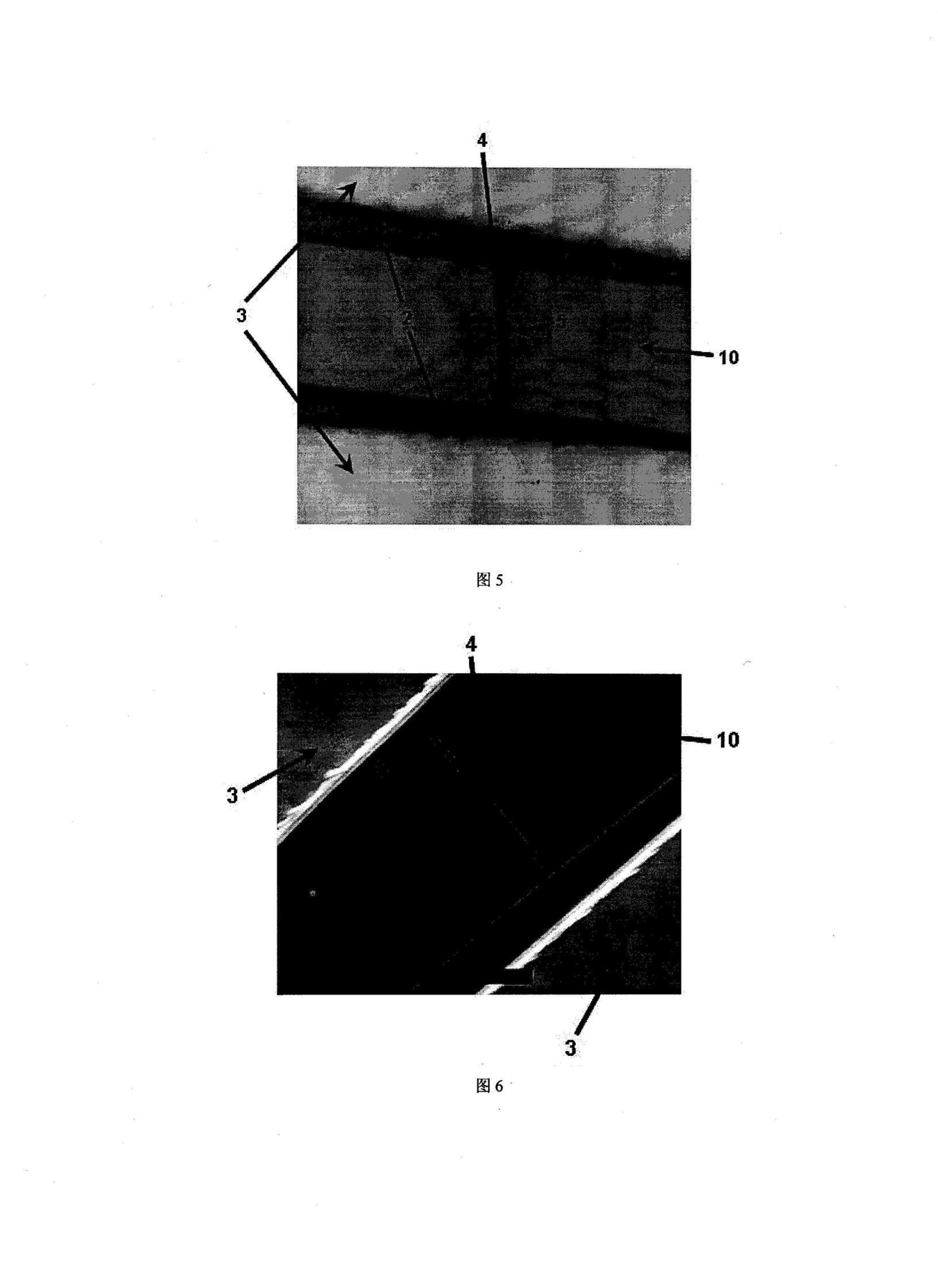 Field effect gas sensor taking air gap as insulation layer and preparation method thereof
