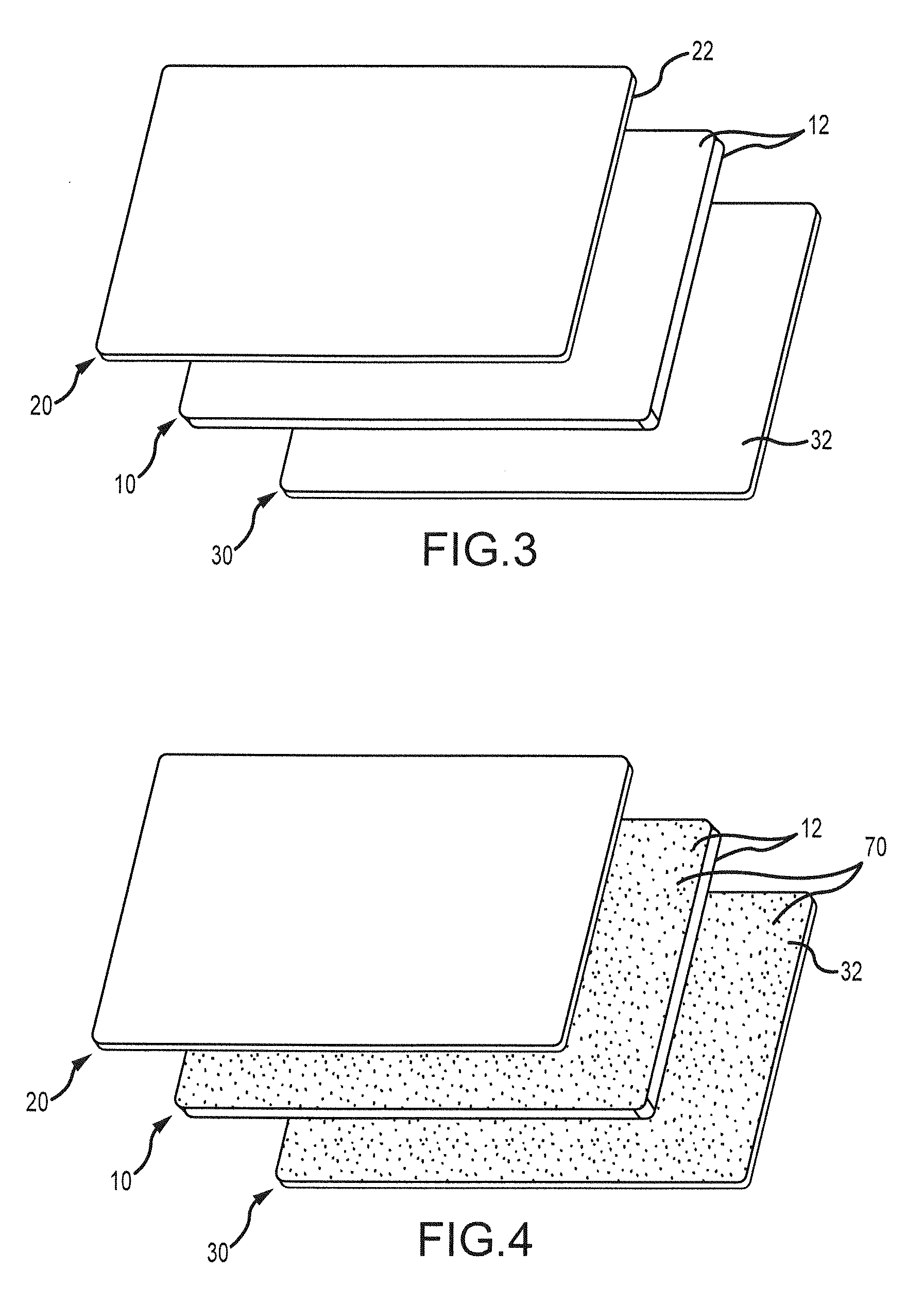 Multi-metal layered card