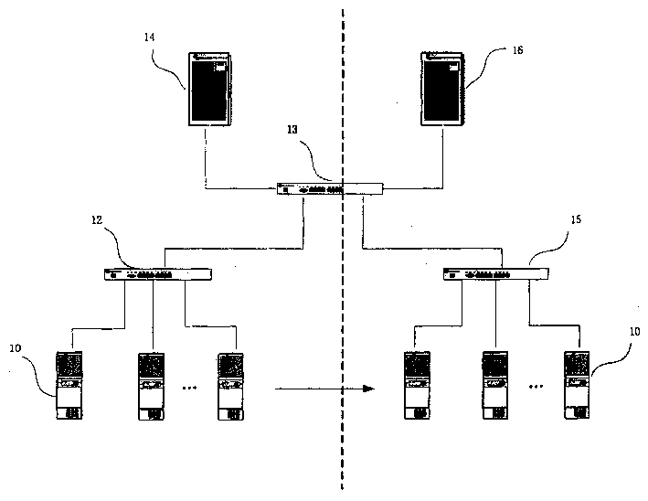 Refresh method of network computer BIOS
