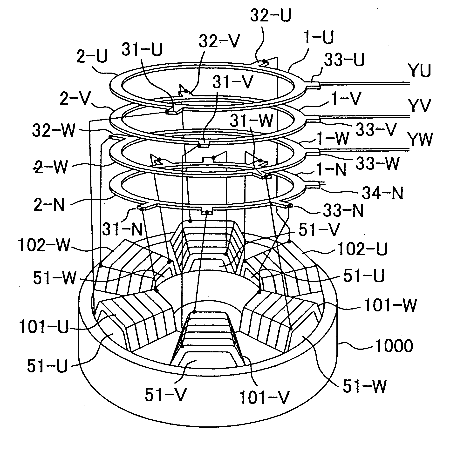 Motor, method for manufacturing motor, and motor drive controller