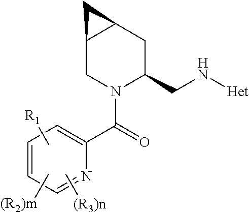 Heteroaryl derivatives of N-{[(1S,4S,6S)-3-(2-pyridinylcarbonyl)-3-azabicyclo[4.1.0]hept-4-yl]methyl}-2-amine