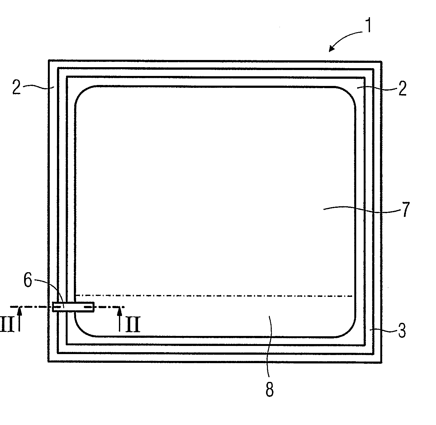 Image display unit with sensor device mounted to frame