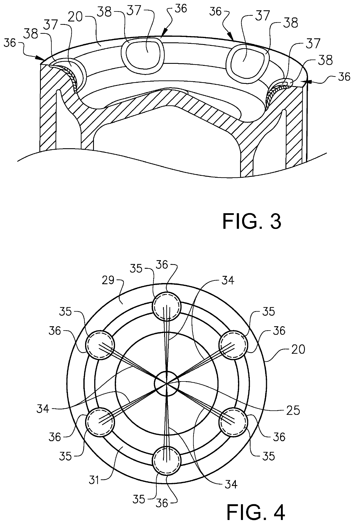 Piston for a cylinder for an internal combustion engine