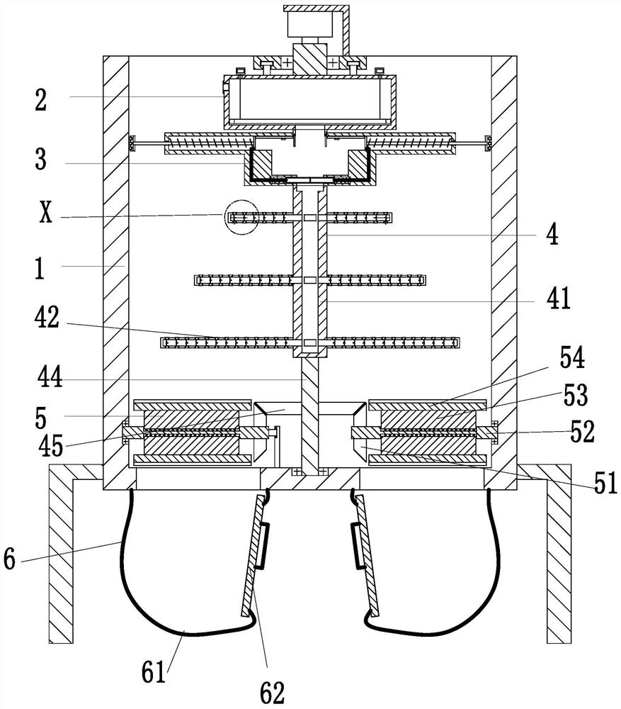 Aluminum material and aluminum product polishing waste acid recycling treatment system and treatment method