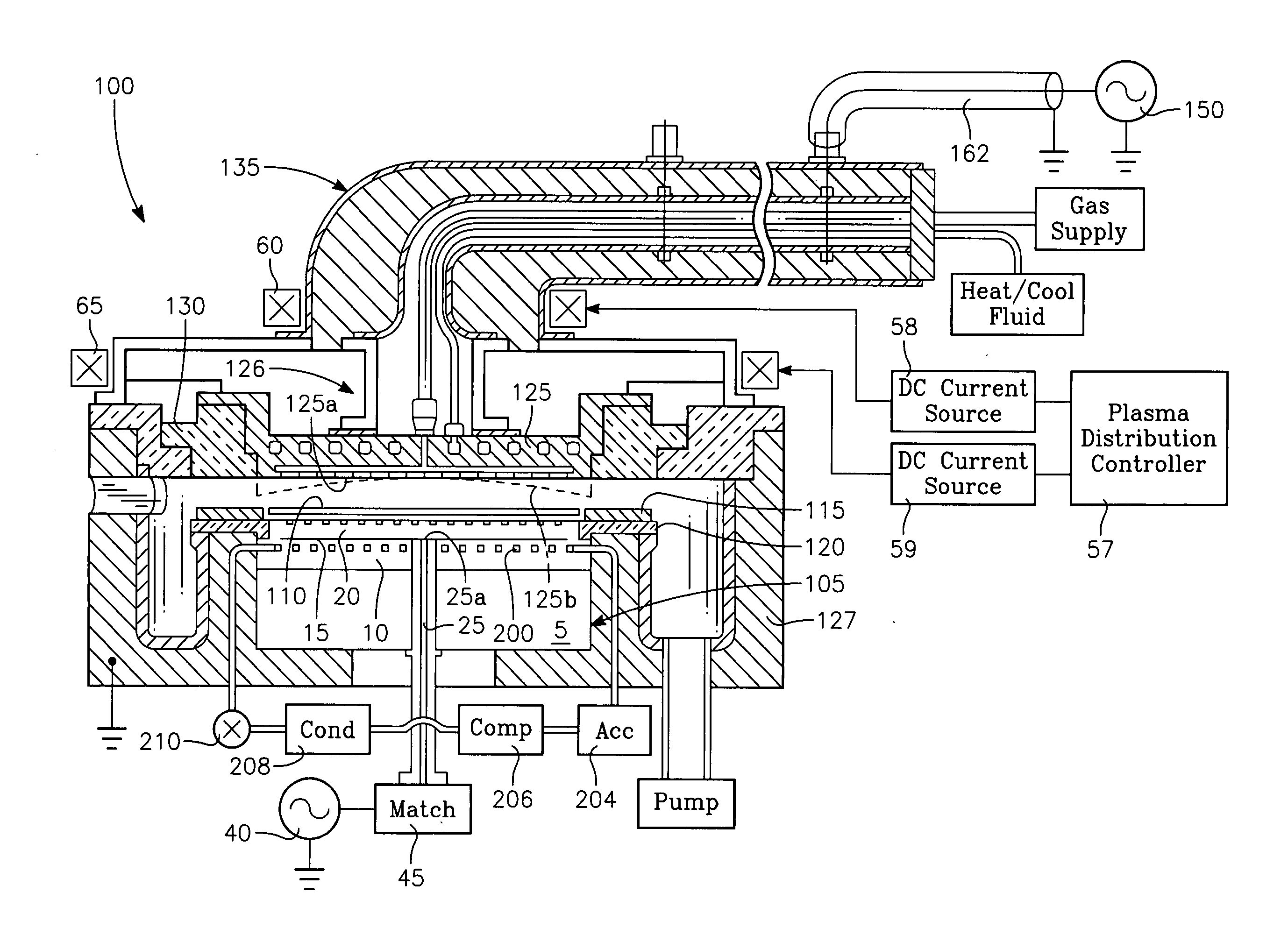 Plasma reactor with wafer backside thermal loop, two-phase internal pedestal thermal loop and a control processor governing both loops