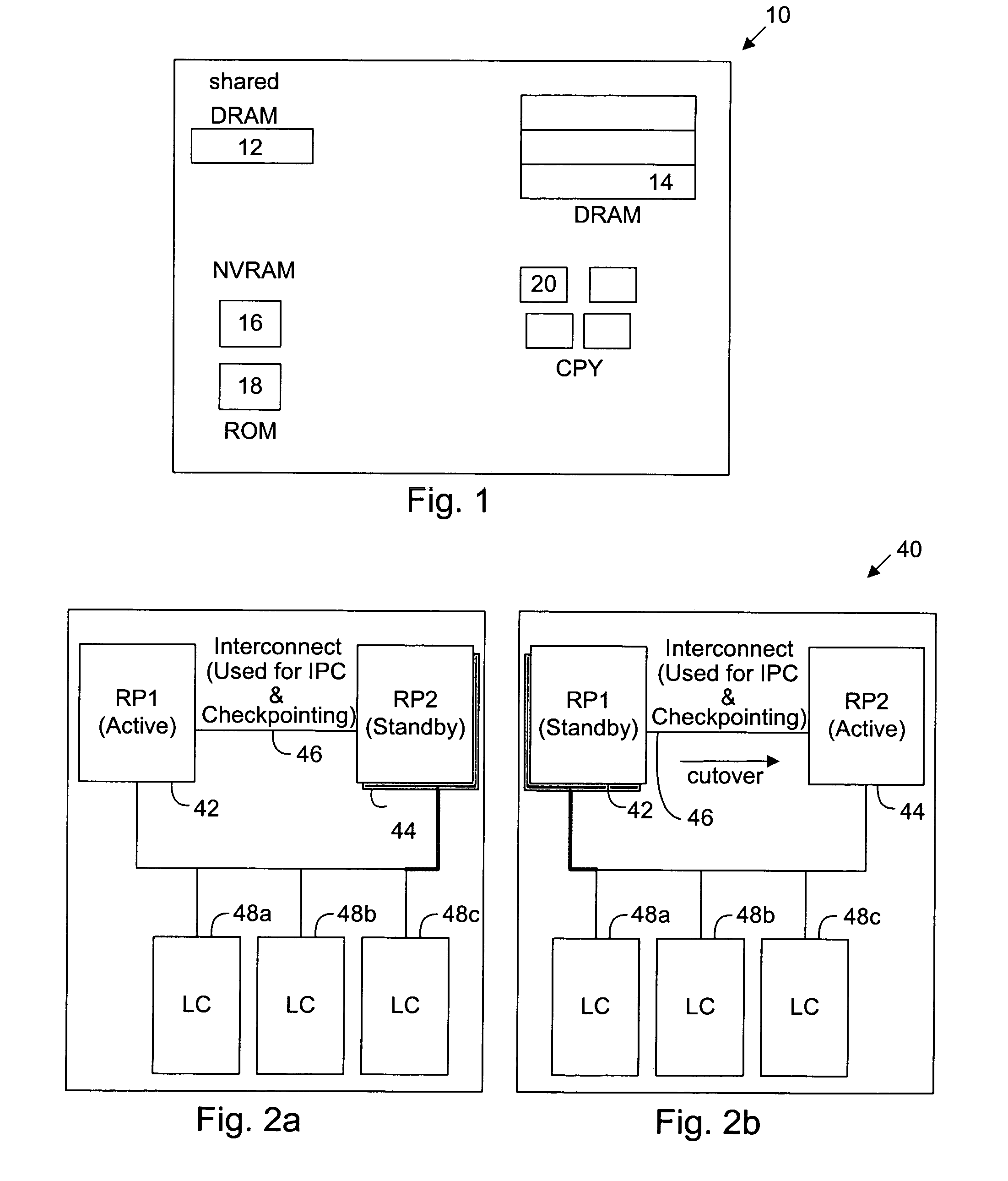 Dynamic configuration synchronization in support of a "hot" standby stateful switchover