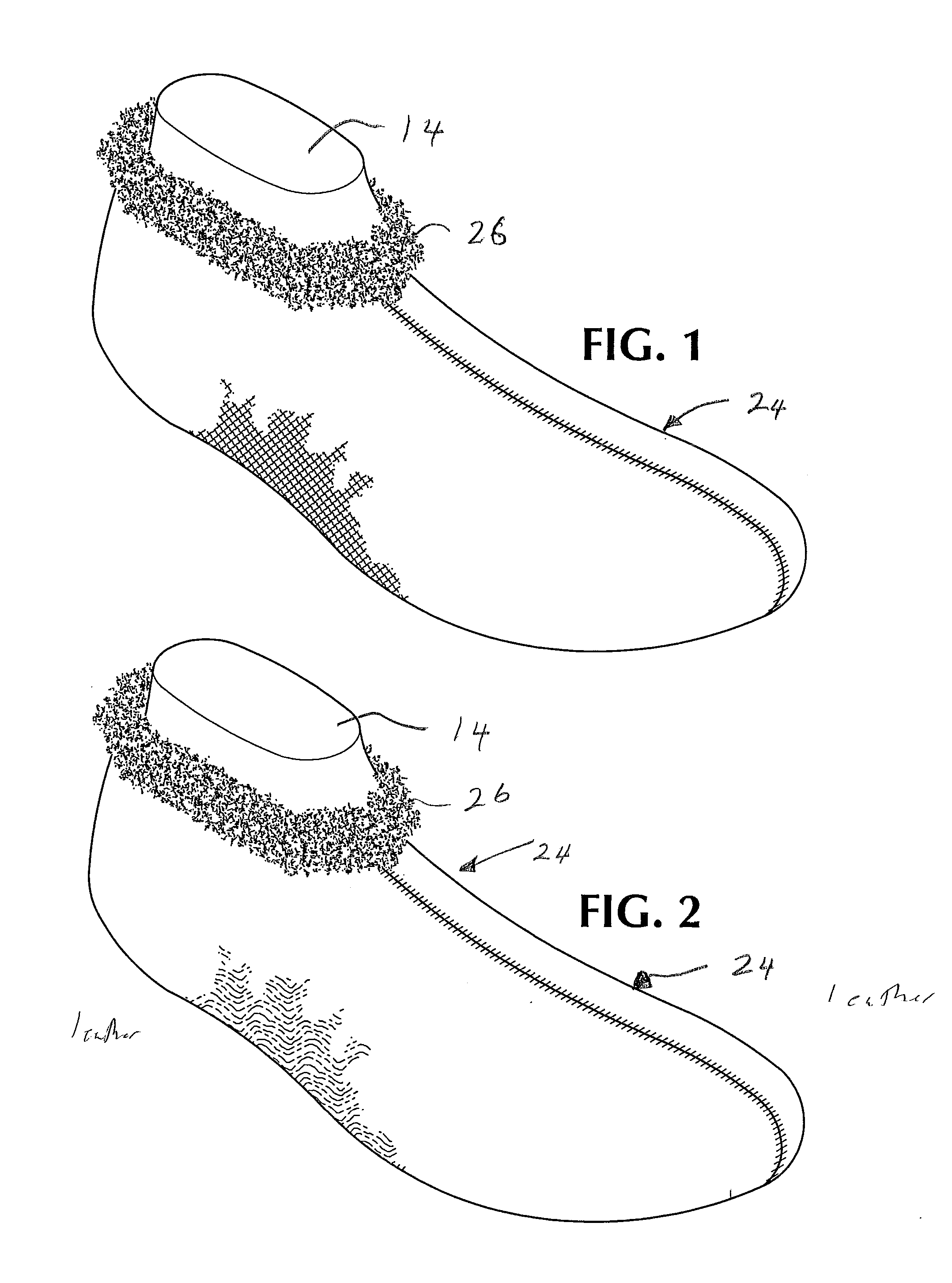 Fur lined injection molded footwear and method of making same