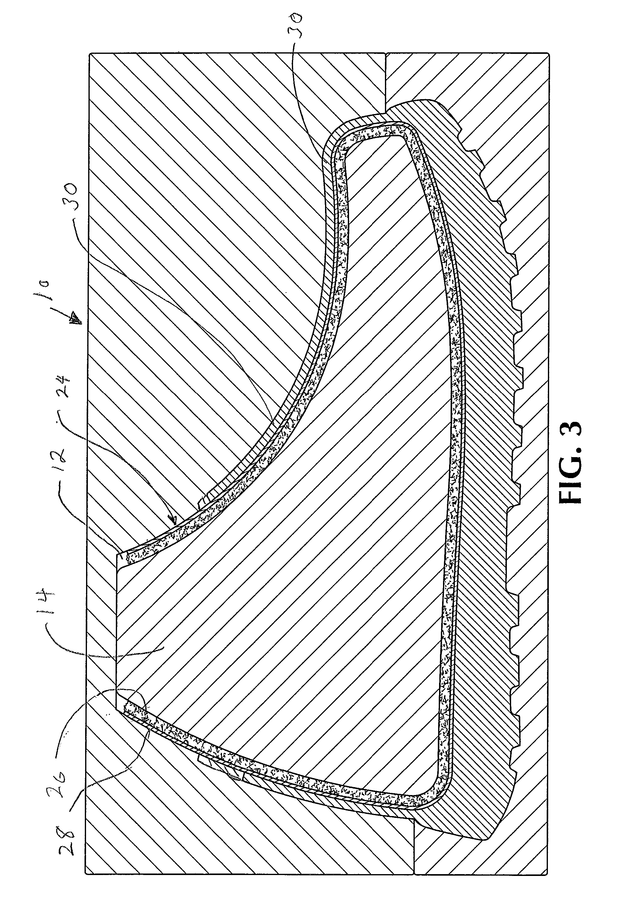 Fur lined injection molded footwear and method of making same