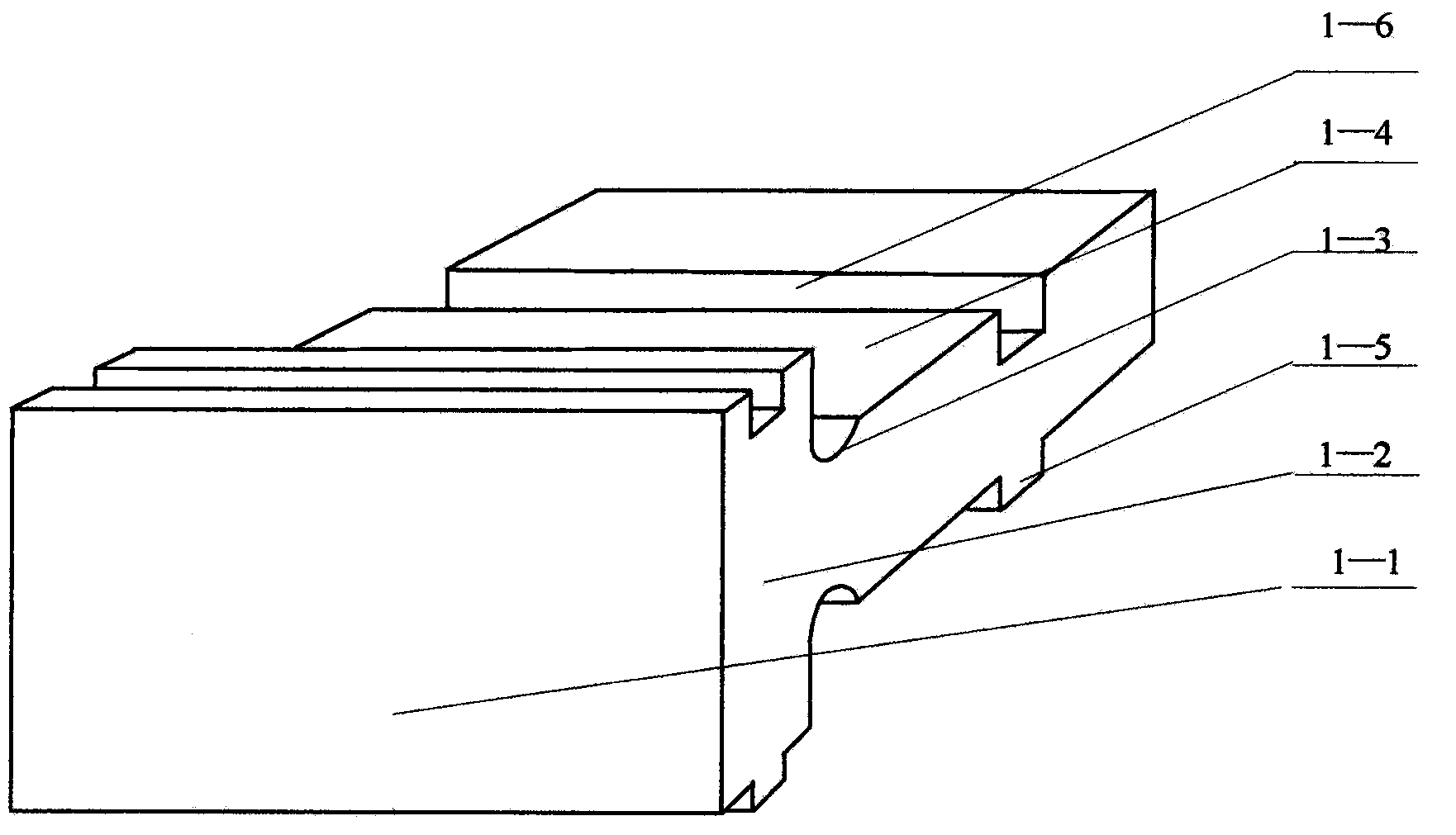 Heat-insulation, fireproof and light lock wall brick and wall building method