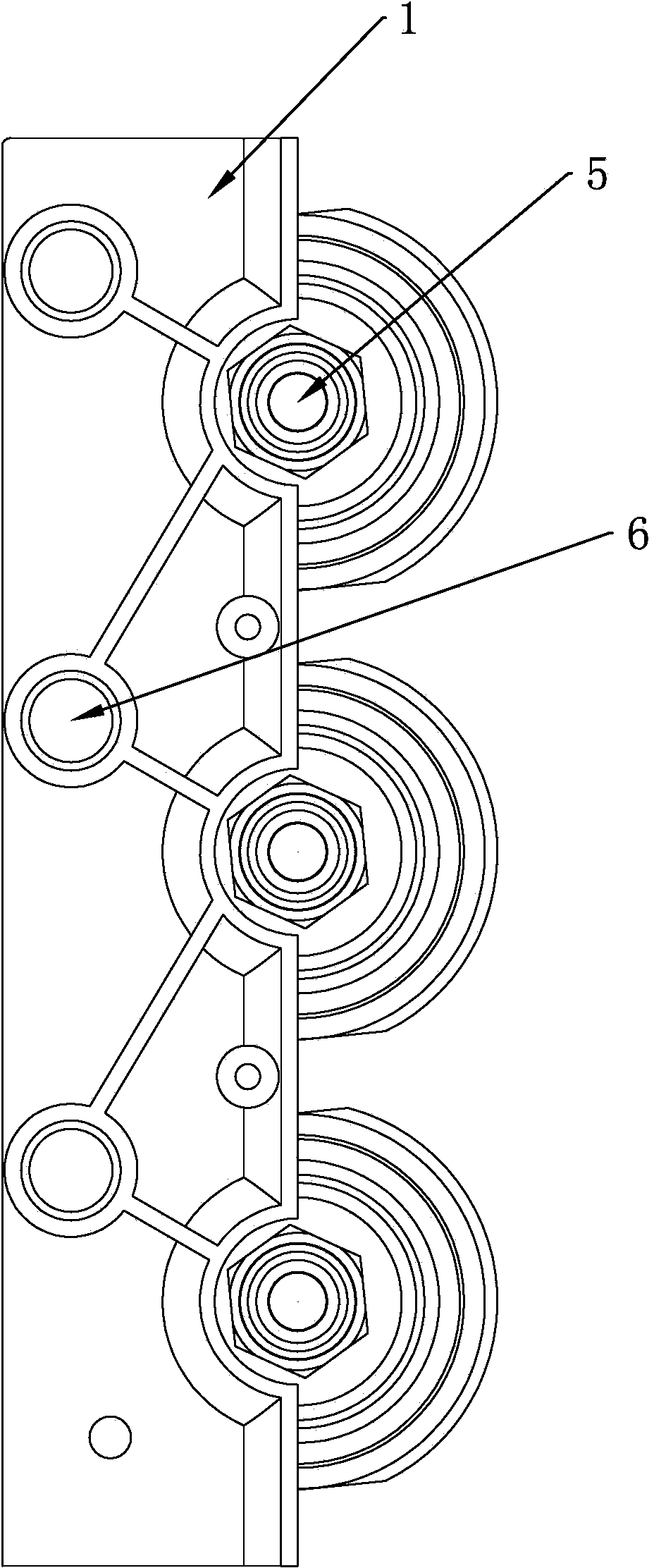 Modular permanent-magnetic circuit breaker