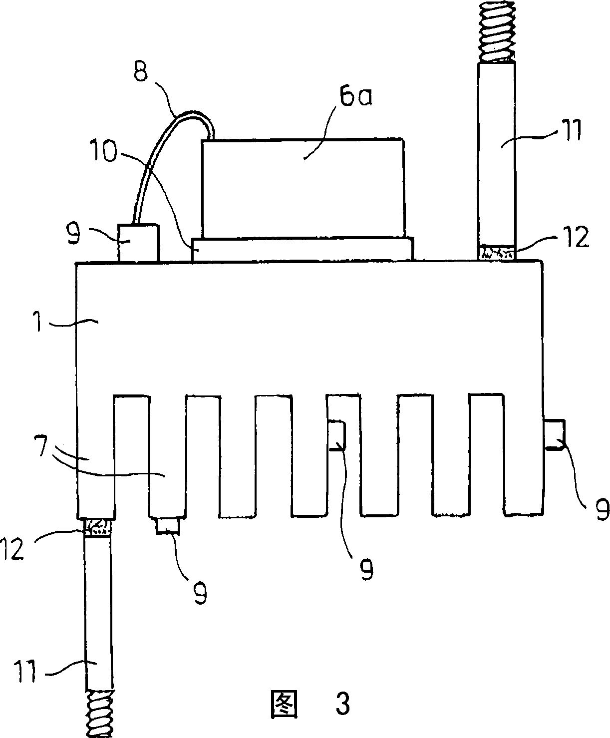 Carrier body for components or circuits
