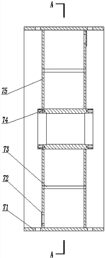 A double-width plate iron water mill