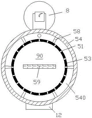 Tea drying device capable of replacing airflow filter screen