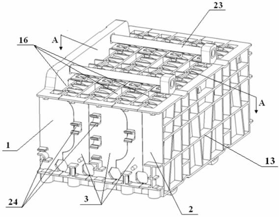 Battery module bracket, battery module and battery pack