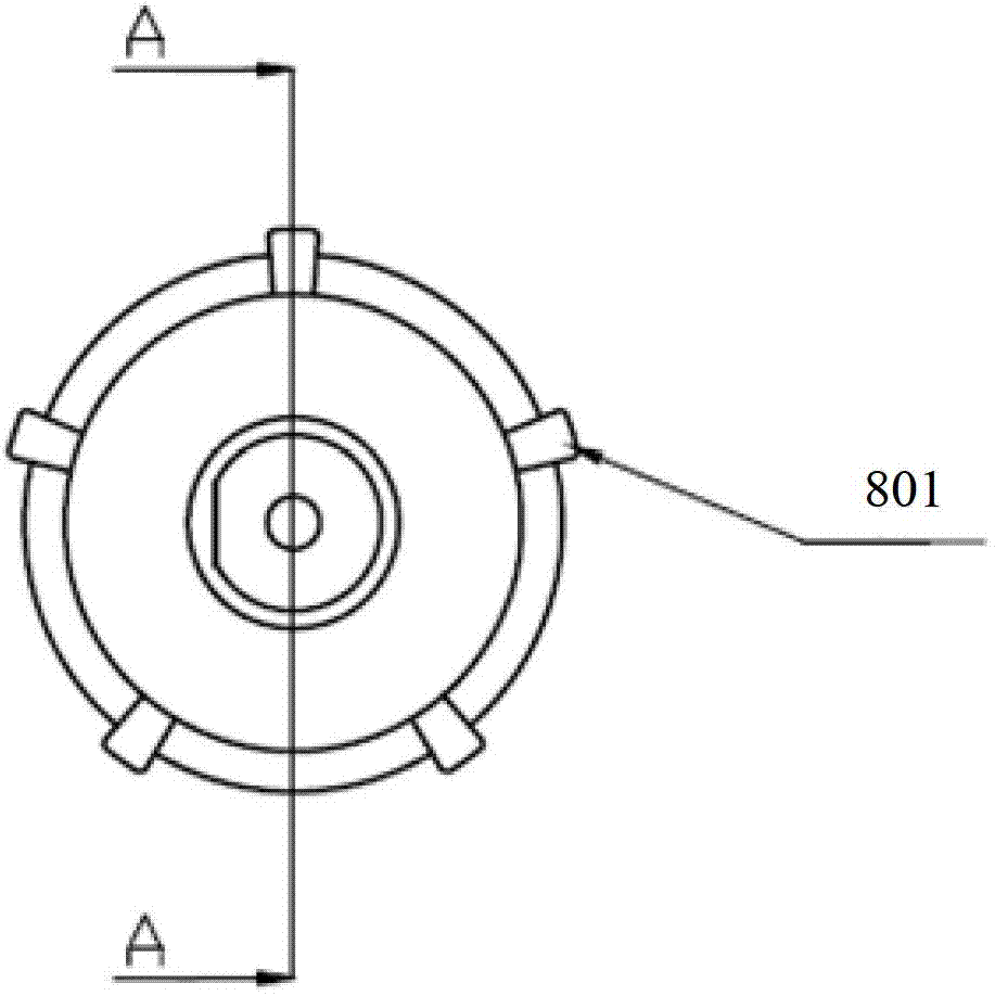 Axial impact resisting motor and gas nailer including same