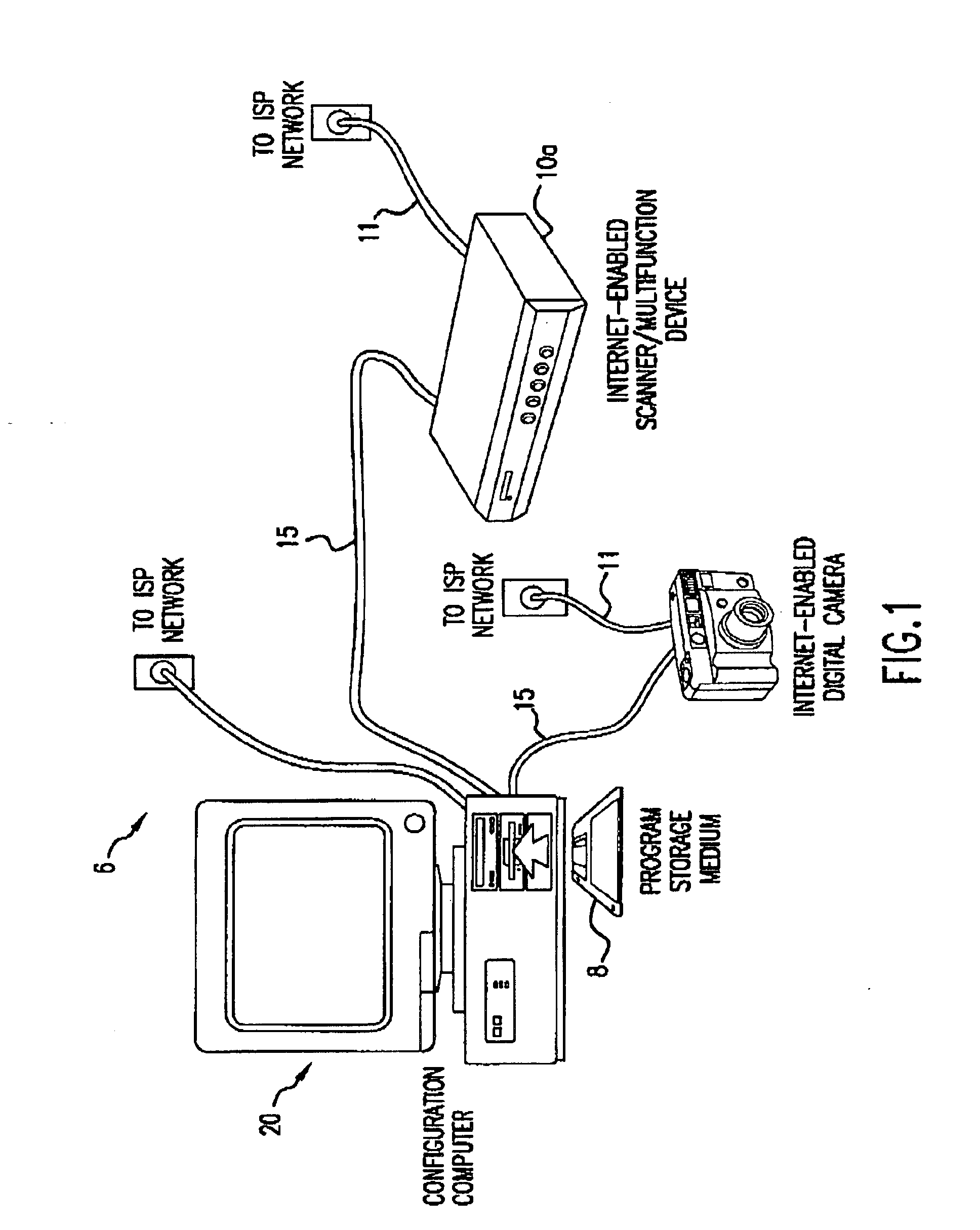 Simplified configuration of an internet-enabled device