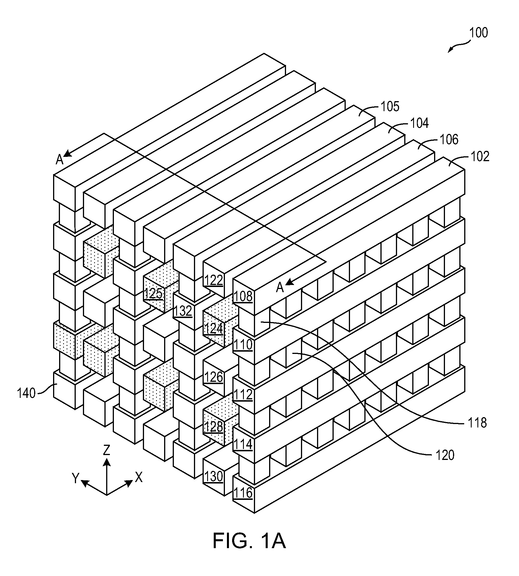 Integrated capacitor with cabled plates