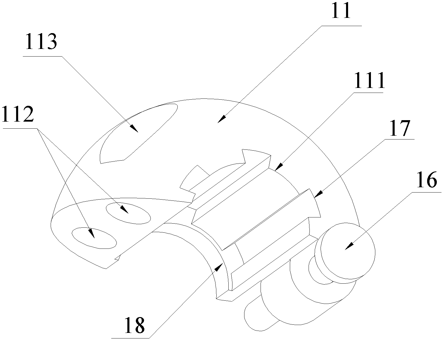 Lead clamping device