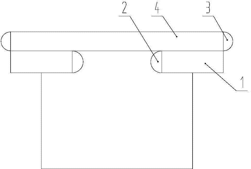 Electric arc erosion resisting switch