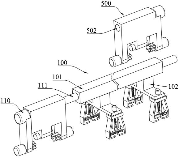 A pcb board cleaning transfer device