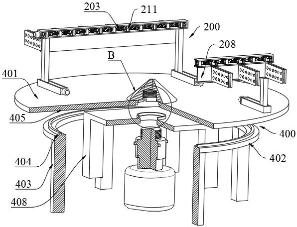 A pcb board cleaning transfer device