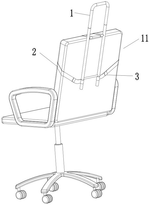 Detachable seat support