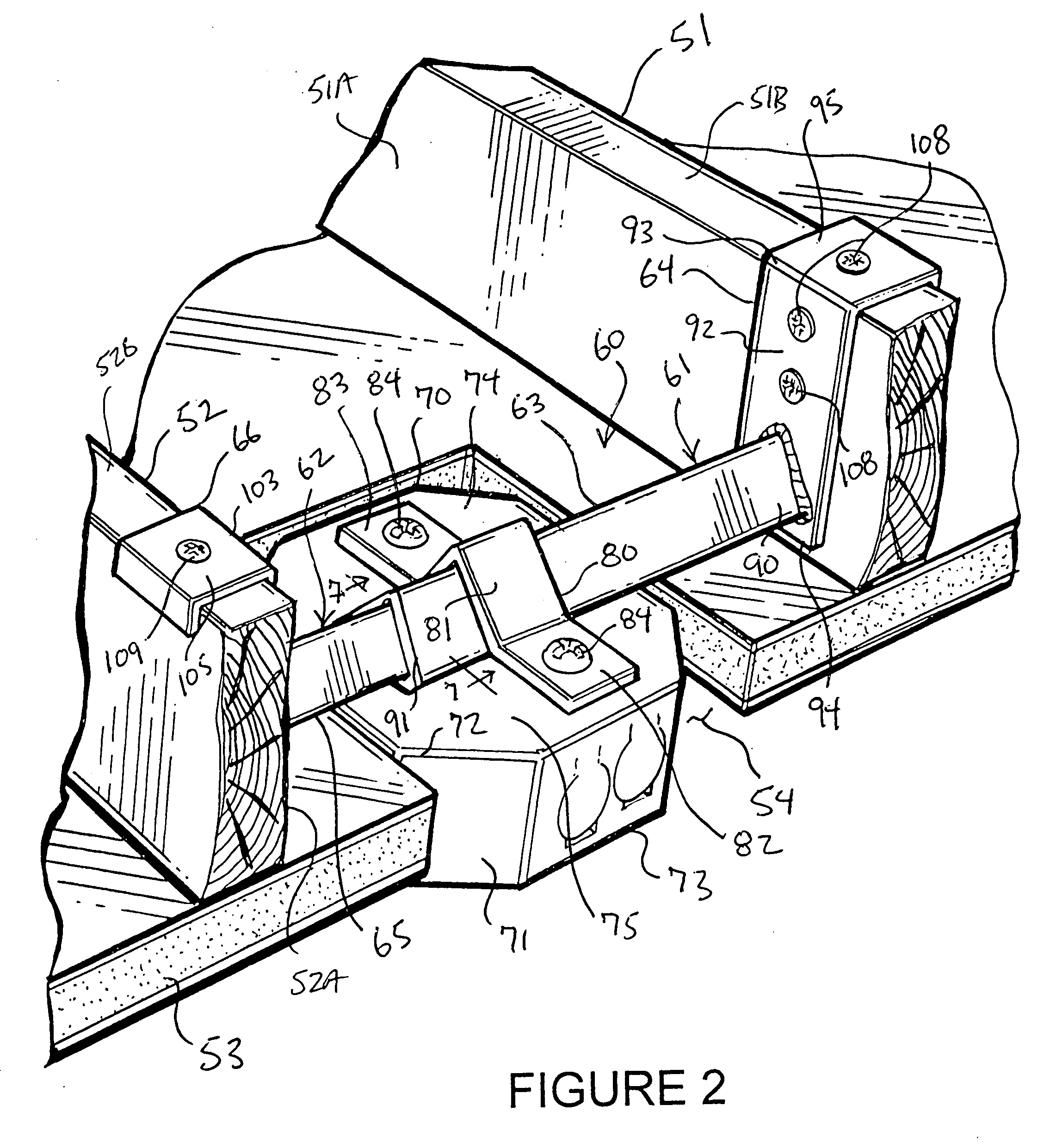 Hanger assemblies and brackets therefor