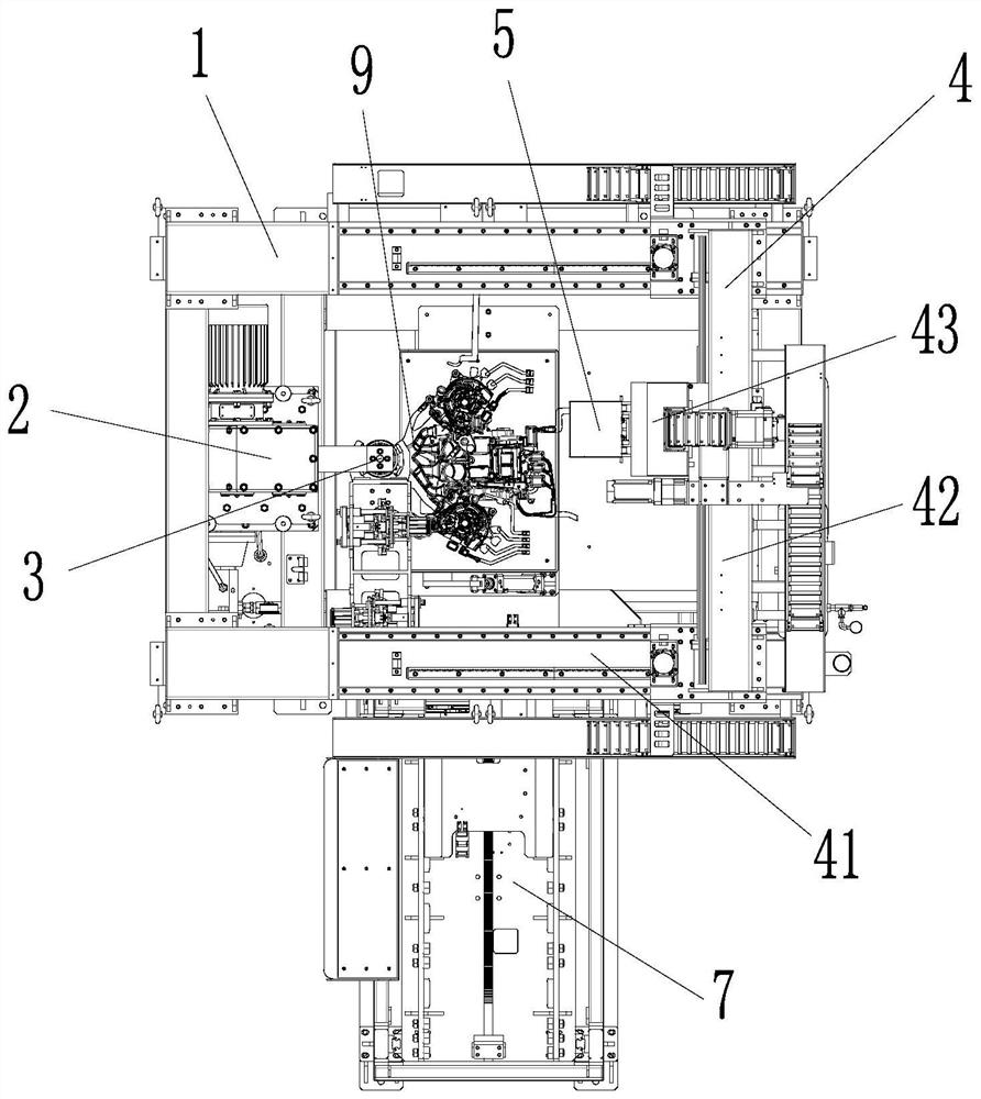 Automatic gate removing equipment