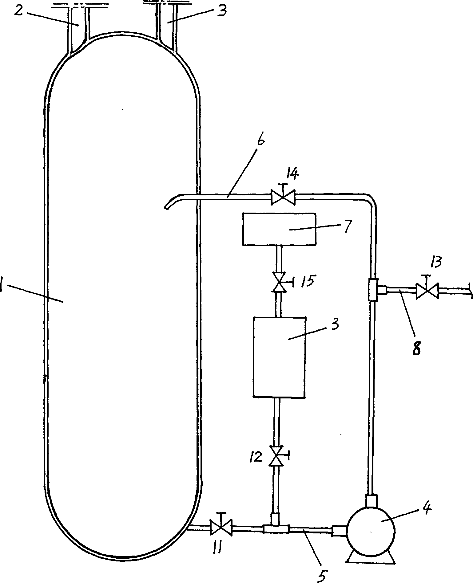 Preparation method of 1,1-difluoro ethane and its production equipment
