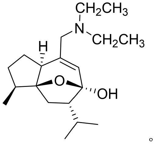 Application of curcumenol derivative in preparation of antitumor drugs