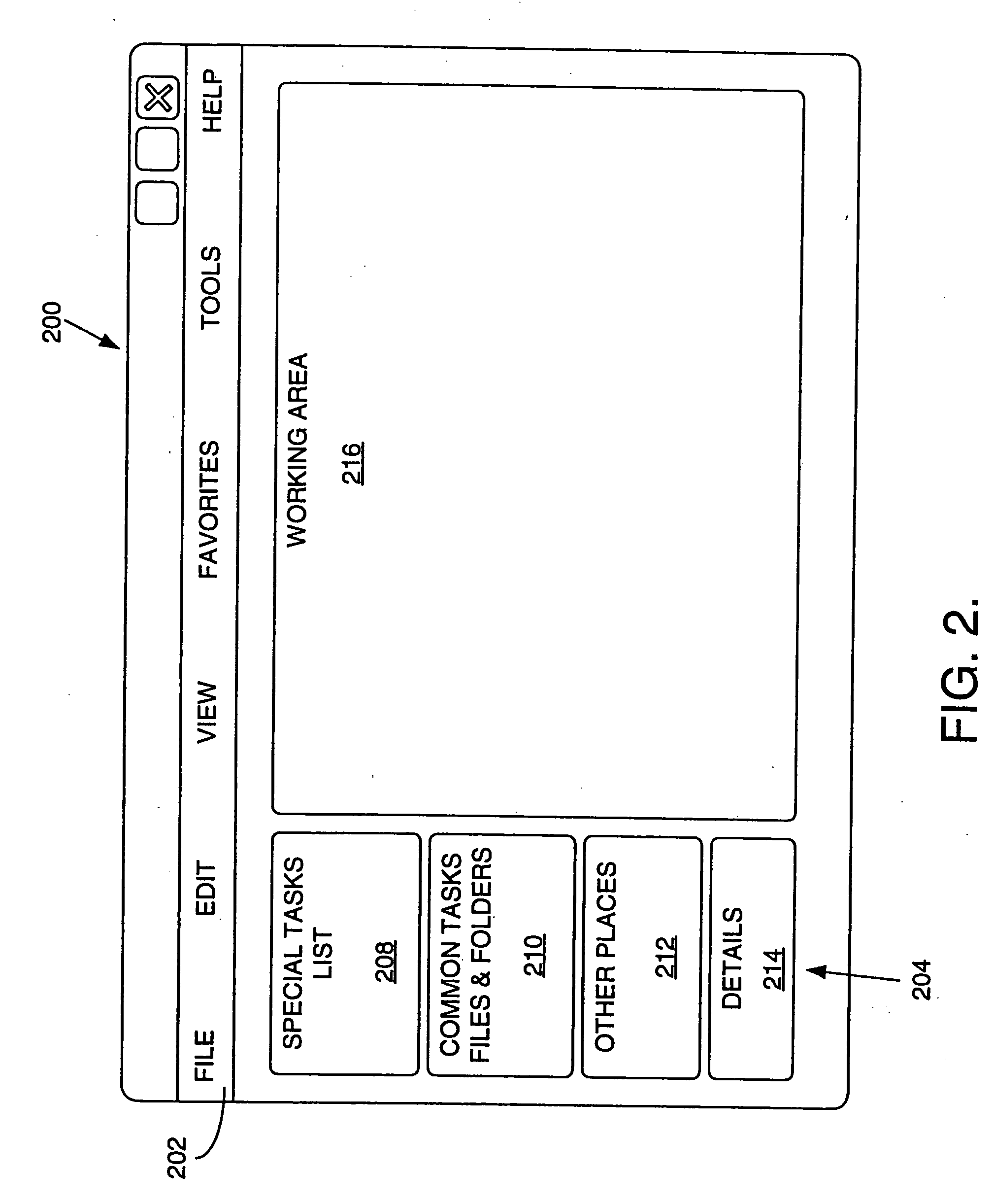 User interface and operating system for presenting the contents of a content collection based on content type