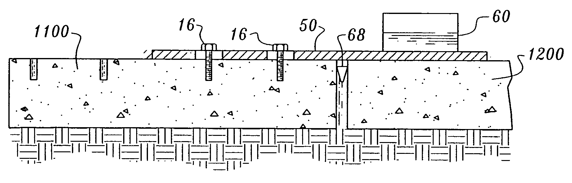Apparatus and system for concrete surface repair and method