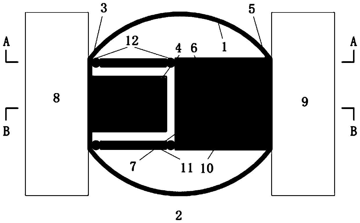 An eddy current type coupling beam damper