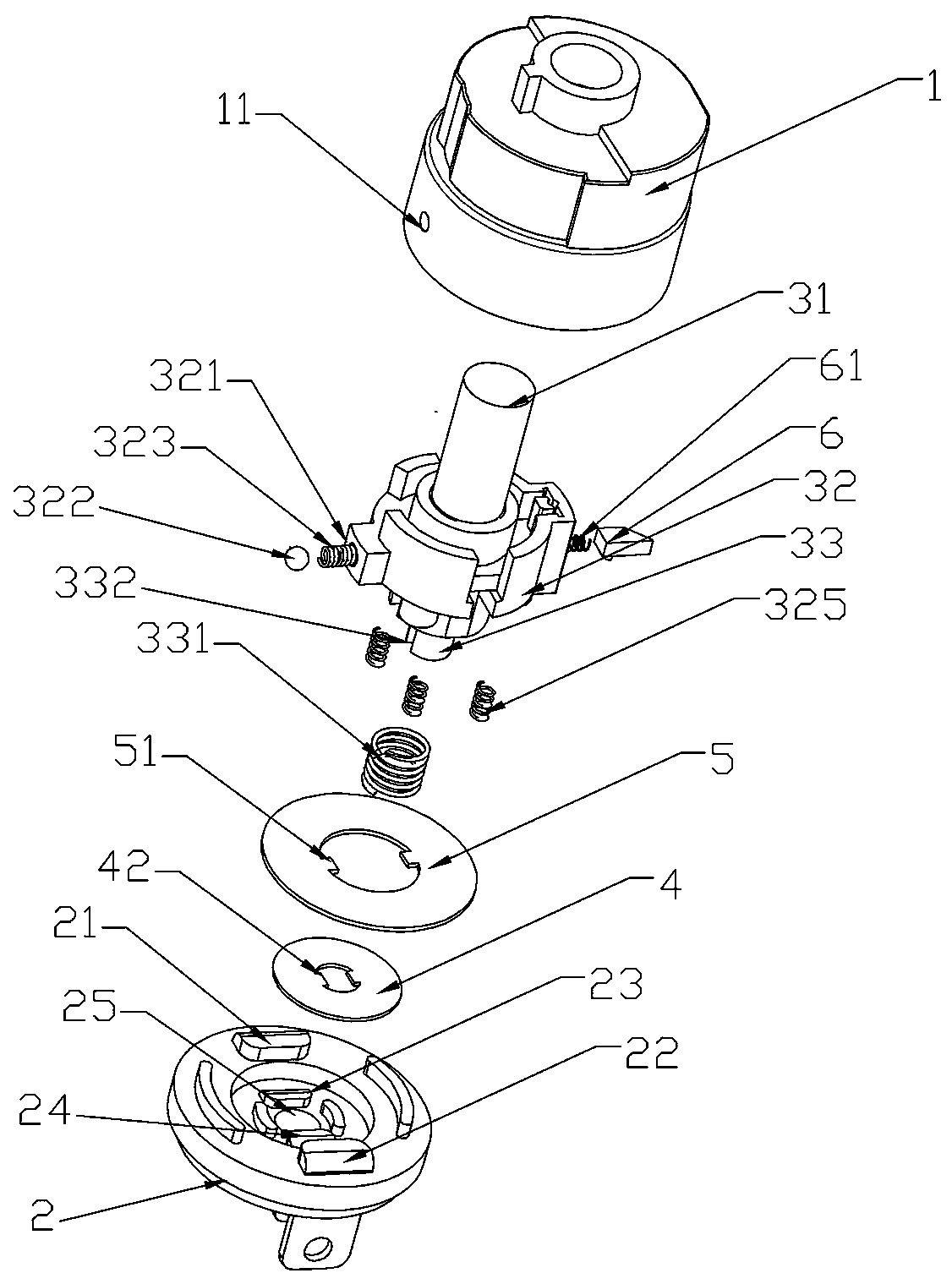 Water level gauge switch valve for intelligent water conservancy system