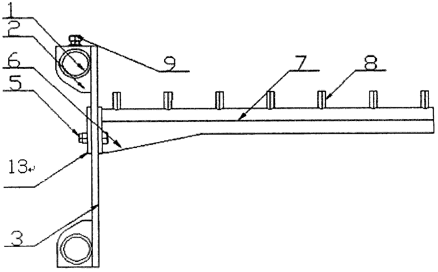 Adjustable storage transfer device