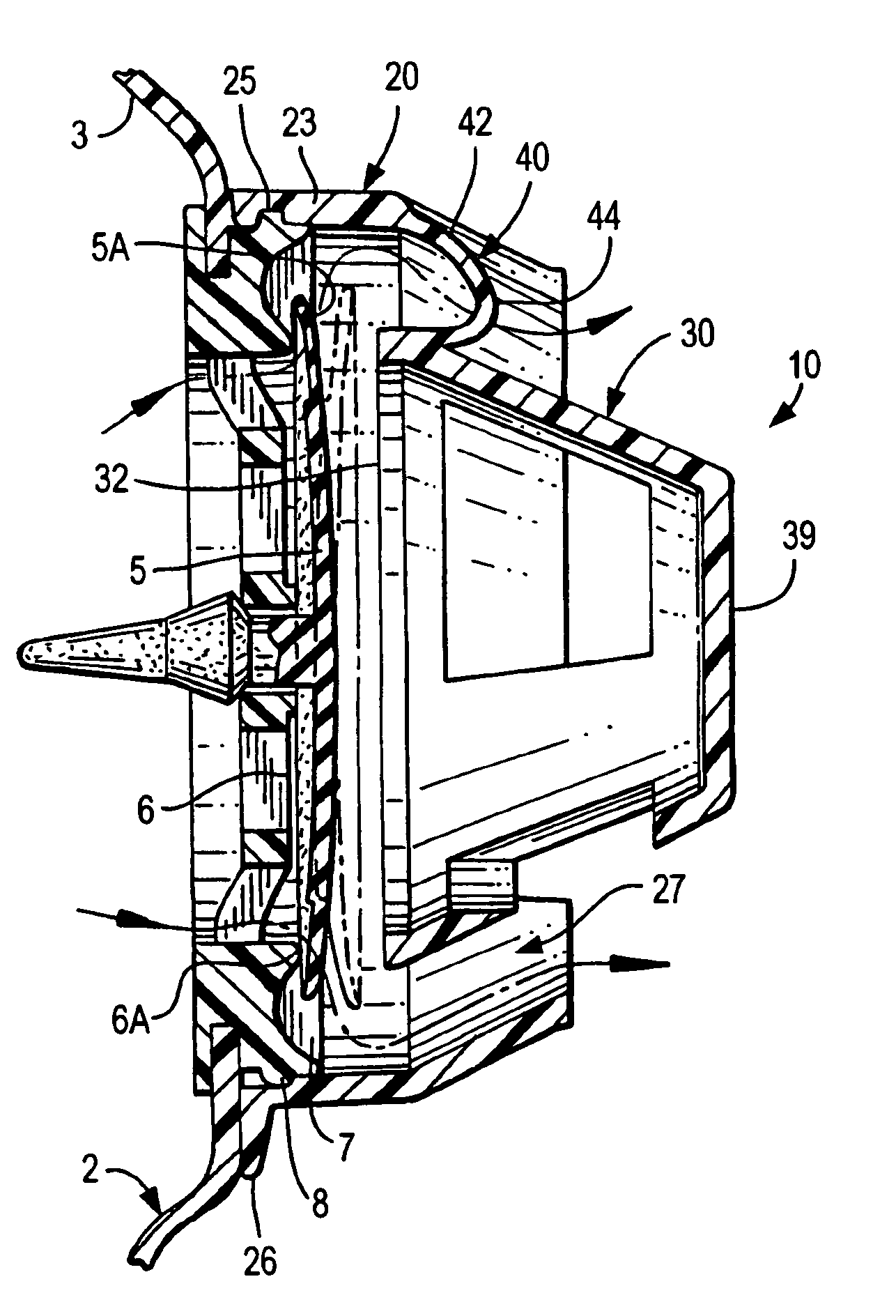 Face piece seal check device