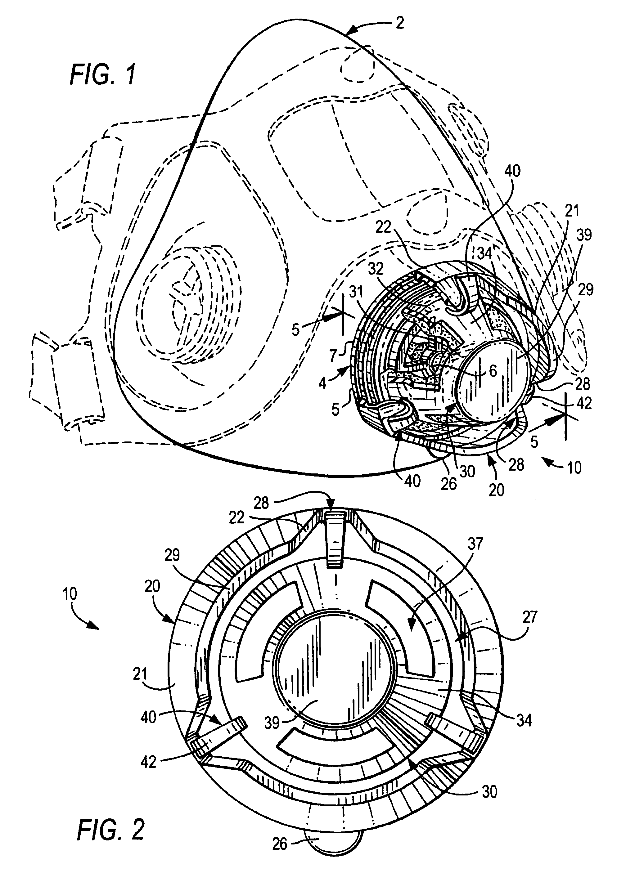 Face piece seal check device