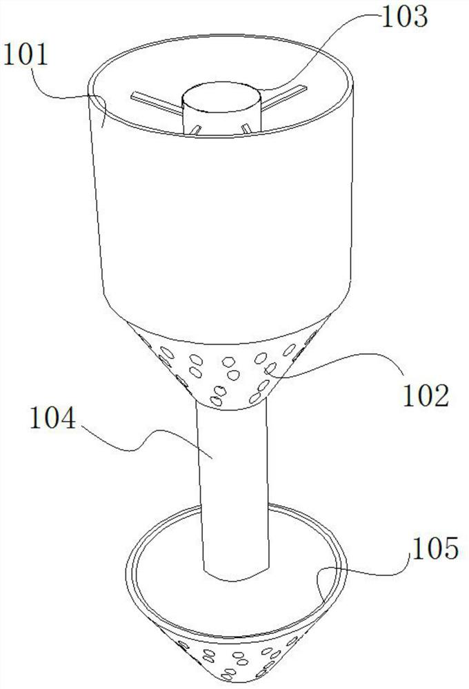 A dust recovery cover for tea making